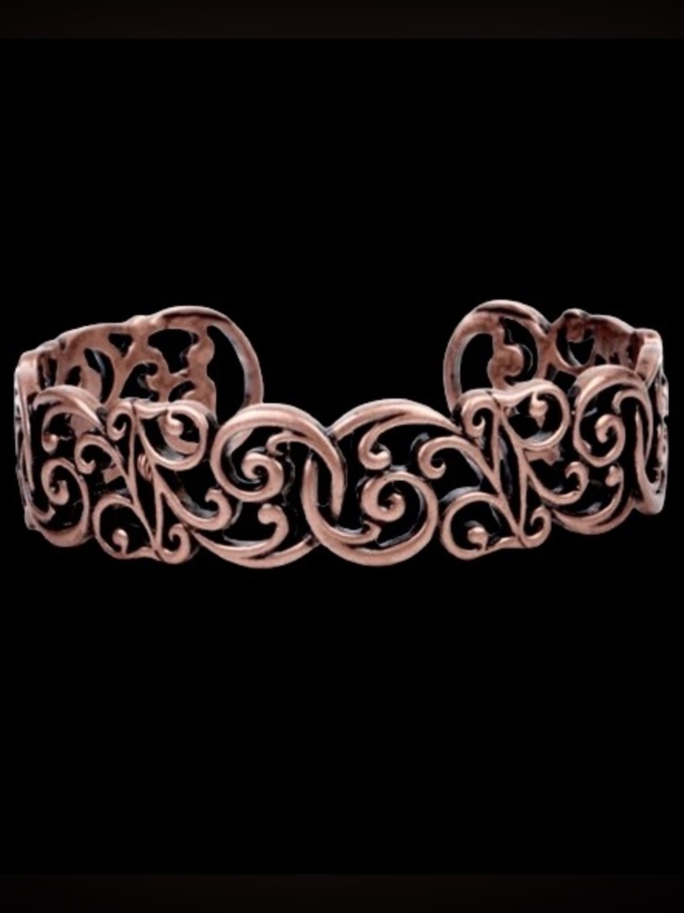 Paparazzi Wild Vineyards
Cooper Filigree Open Cuff Bracelet